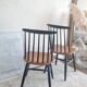 Pair of Scandinavian chairs model Fanett by Tapiovaara