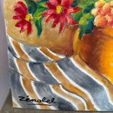 Bouquet of flowers signed