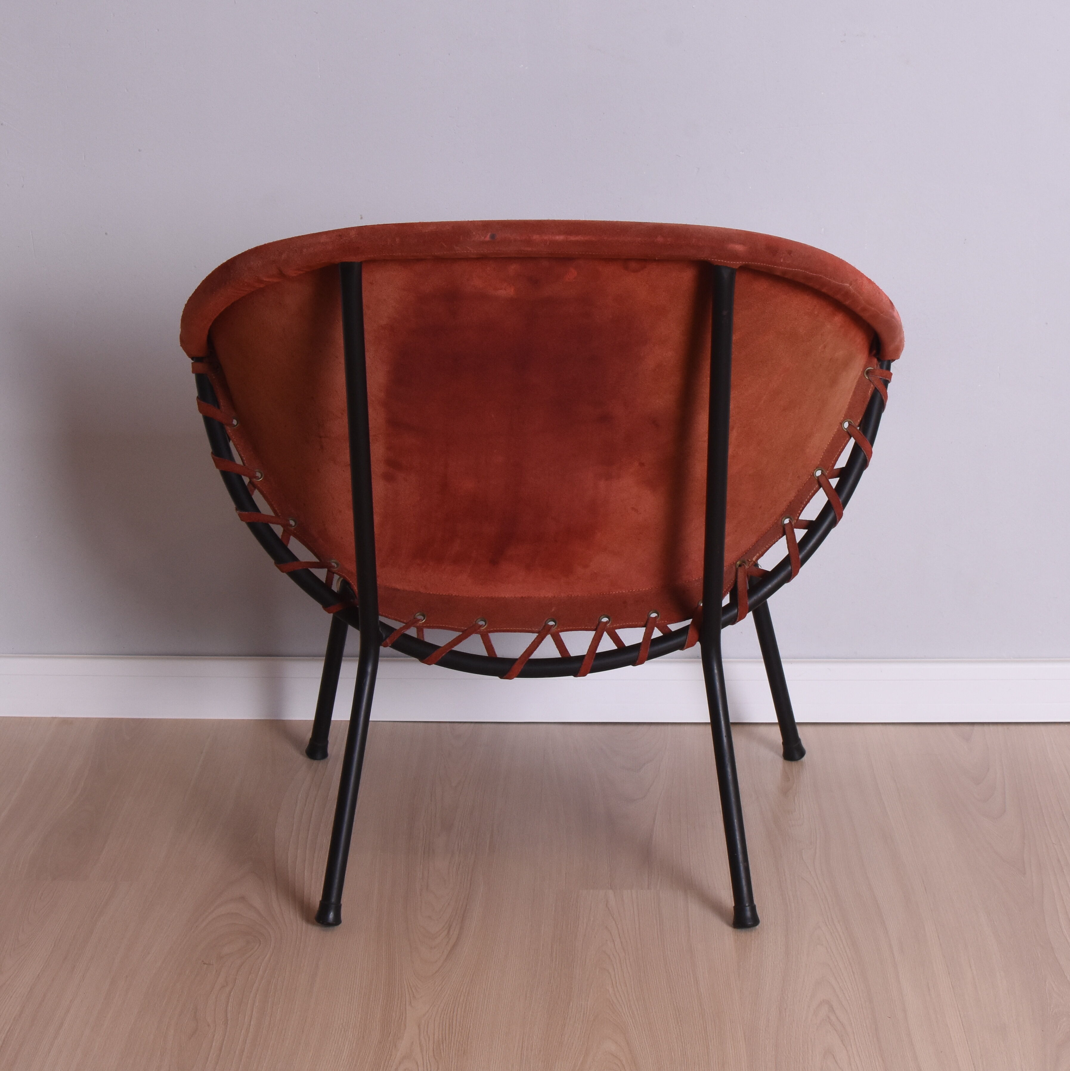 Balloon armchair, lusch & co, germany, 1960s