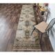 1970s Turkish hand-knotted runner rug 83x375