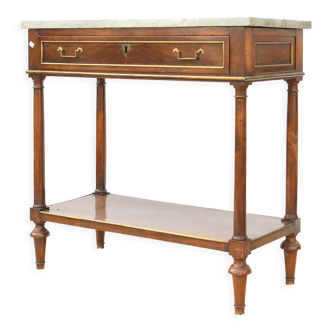 Mahogany console