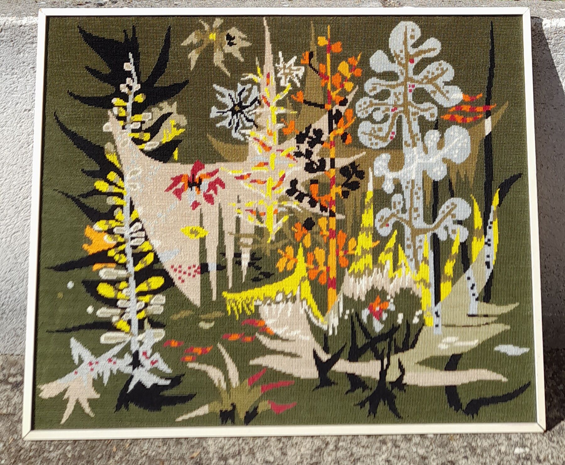 Wall tapestry canvas 70s