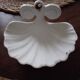 Enamelled cast iron soap dish
