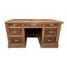 Wooden schoolmaster desk