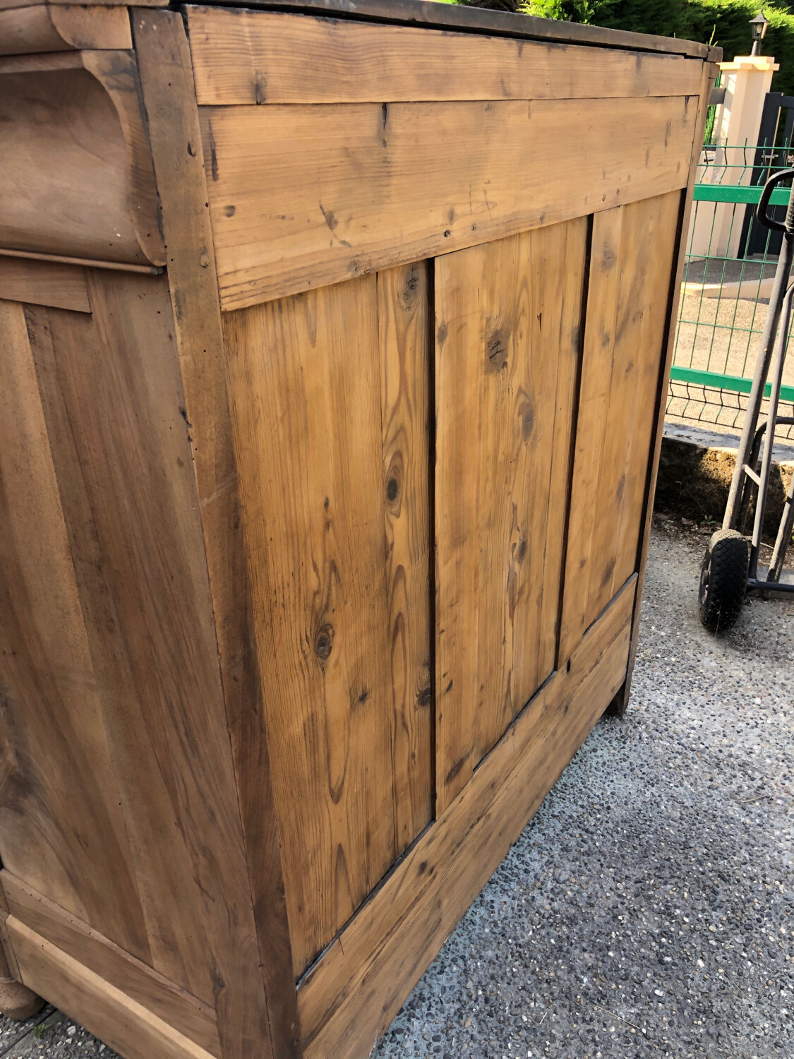 Solid walnut sideboard