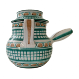 Ceramic handle and lid saucepan by Robert Picault for Vallauris
