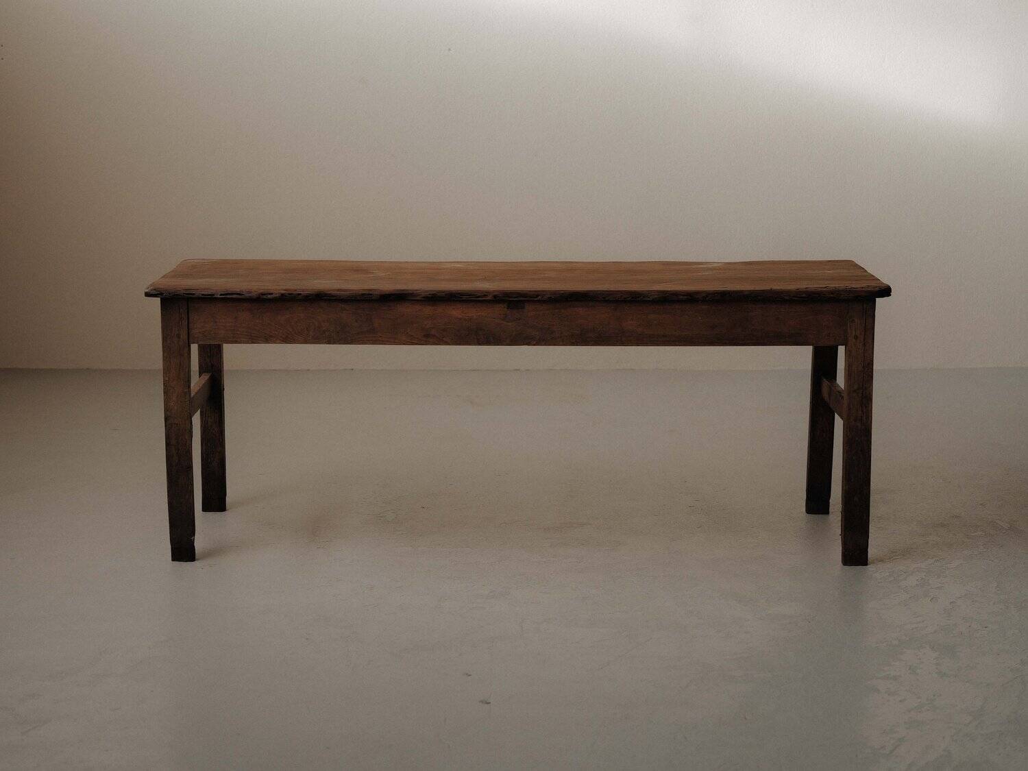 Farm table in solid wood – Auvergne, around 1900