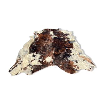 Vintage cowhide carpet