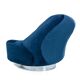 Guido Faleschini Nineteen-Laties Swivel Lounge Chair by Mariani for Pace