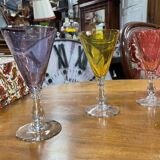 Set of 6 Hungarian crystal glasses