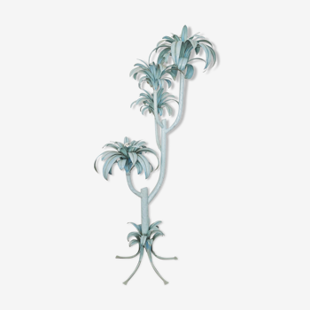Lampadaire palmier Hollywood Regency