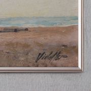 Bateau de pêche méditerranéen - Scène de plage