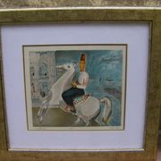 Pair of lithographs by Nahum Gutman