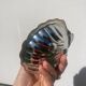 Silver plated butter dish shell 1950