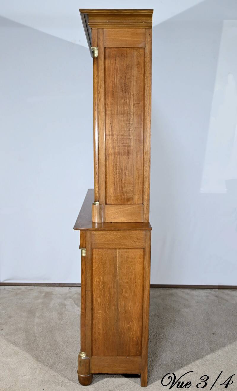 Empire Oak Two-Body Buffet – First Half of the 19th Century