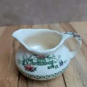 Vintage teapot and milk jug set Crown Ducal Chinese Garden – England