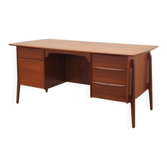 Bureau en teck, design danois, années 1960, designer : Svend Age Madsen