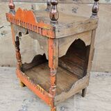 Old Burmese teak offering cabinet