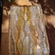 Rectangular wall in textured glass