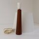 Vintage Danish Teak Table Lamp, 1960s