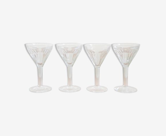 Lot de 4 verres à apéritif datant des années 30