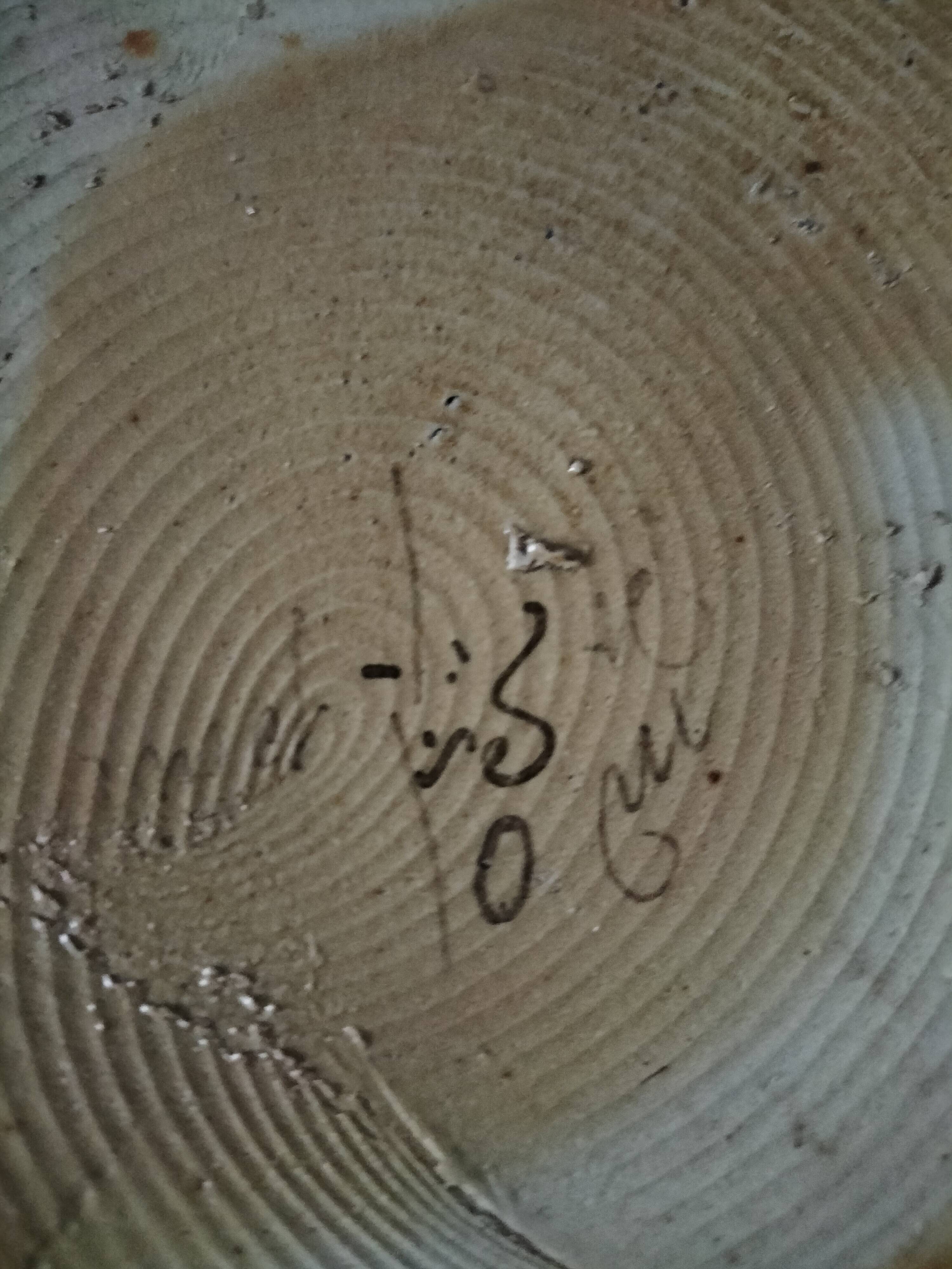 Duo of naturalistic stoneware vases – oak branches & acorns in relief