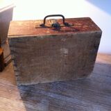 Suitcase in vintage box