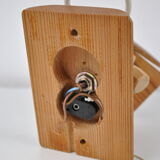 Pine wall lamp 1980