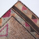 Red and orange vintage runner rug, 370x82cm
