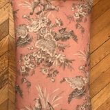 Pink "Indian" rectangular cushion