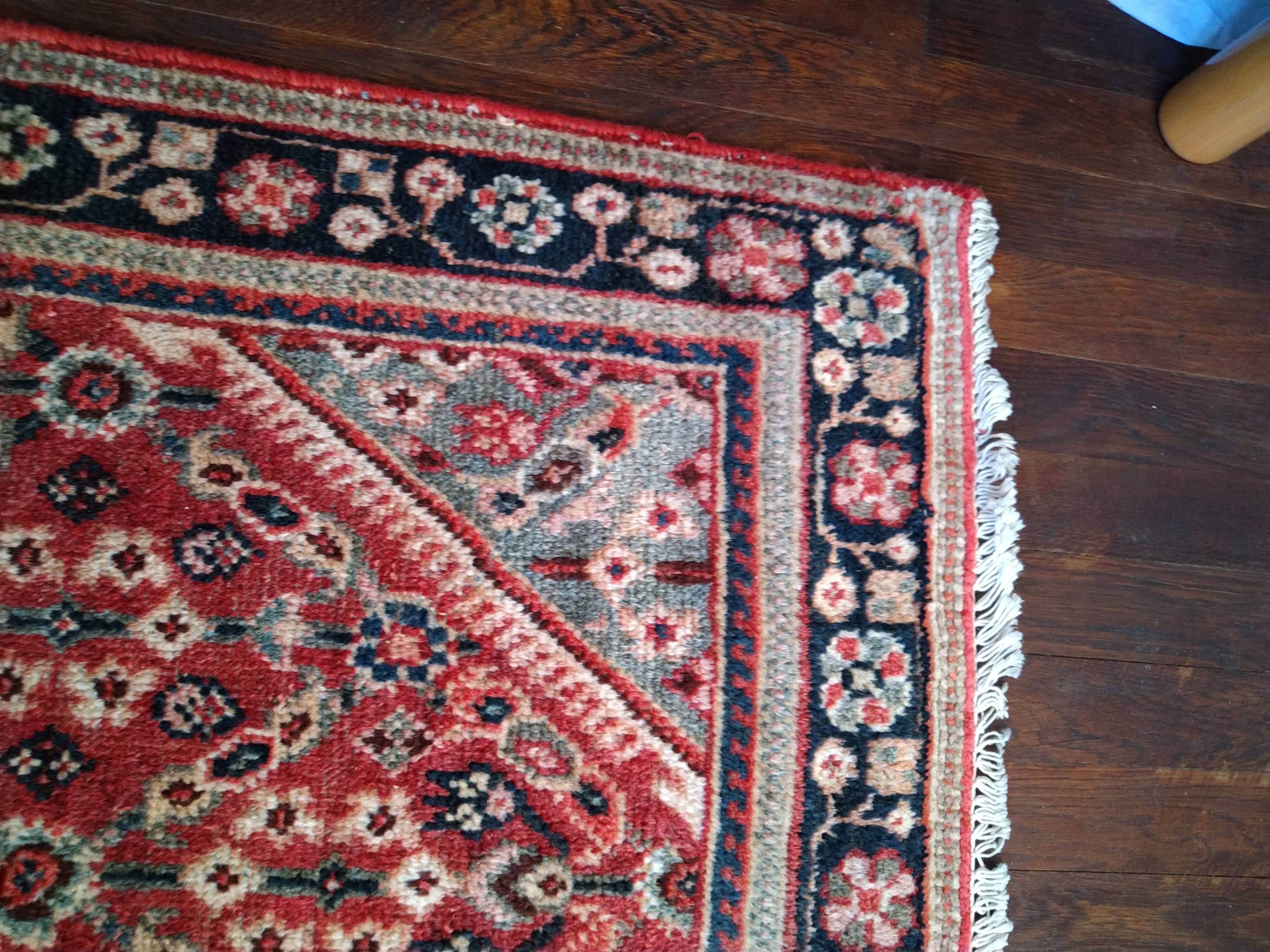 Handmade Persian rug 190x130cm