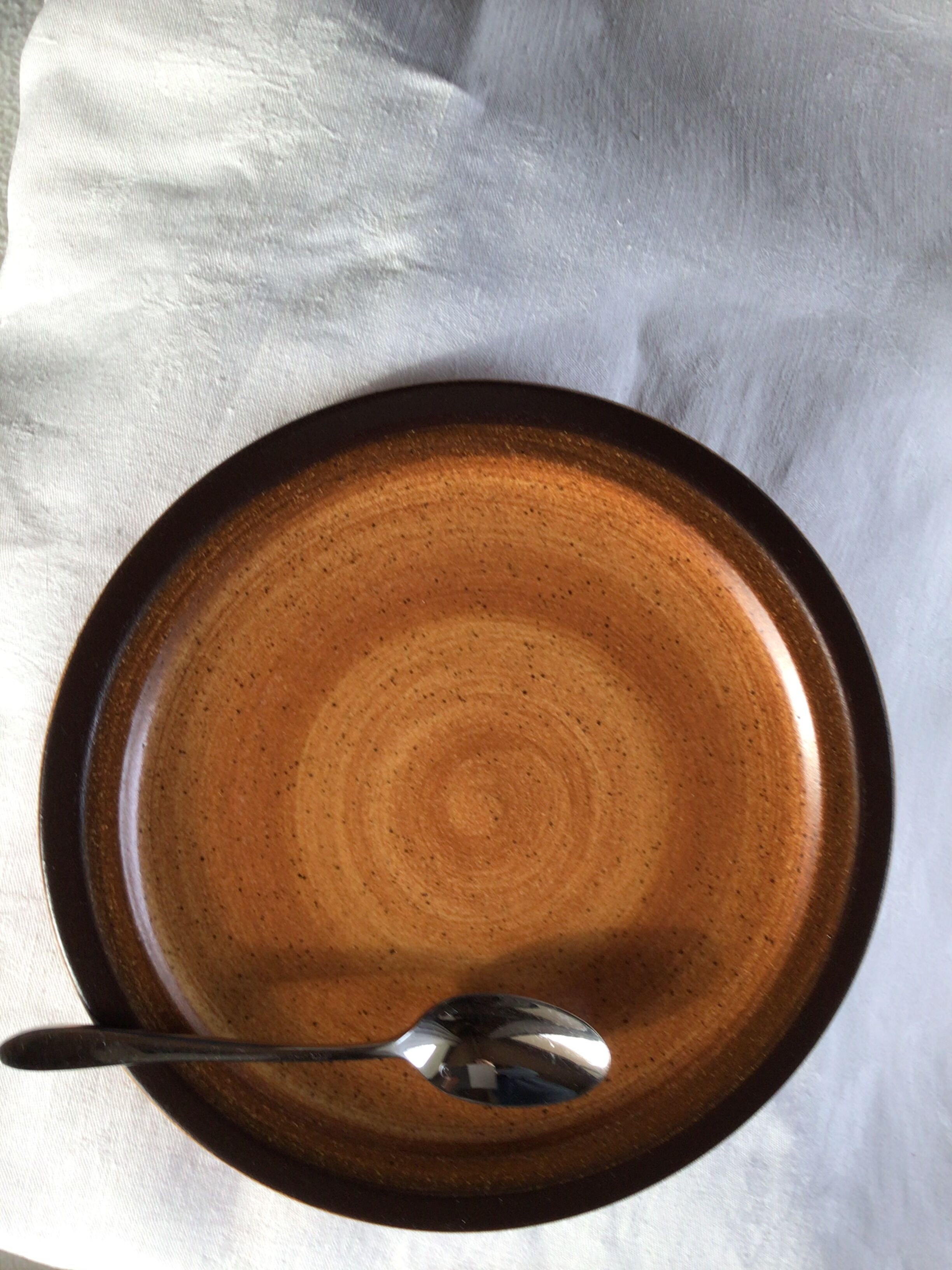 8 plates dessert speckled sandstone meylan st amand