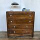 Vintage commodity - oak - art deco - 4 drawers