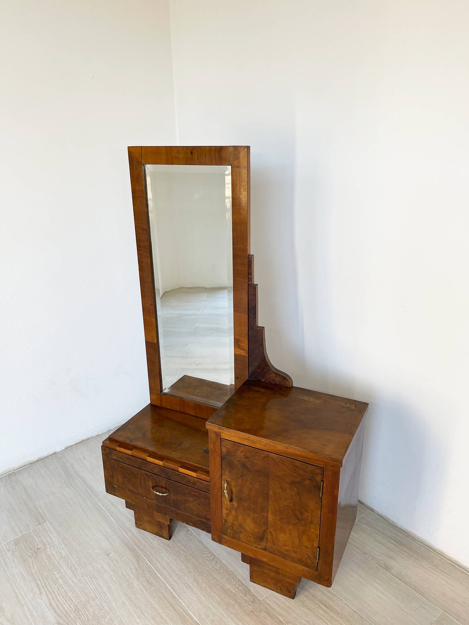 Pétinus/console Art Déco italienne des années 1920/1930.