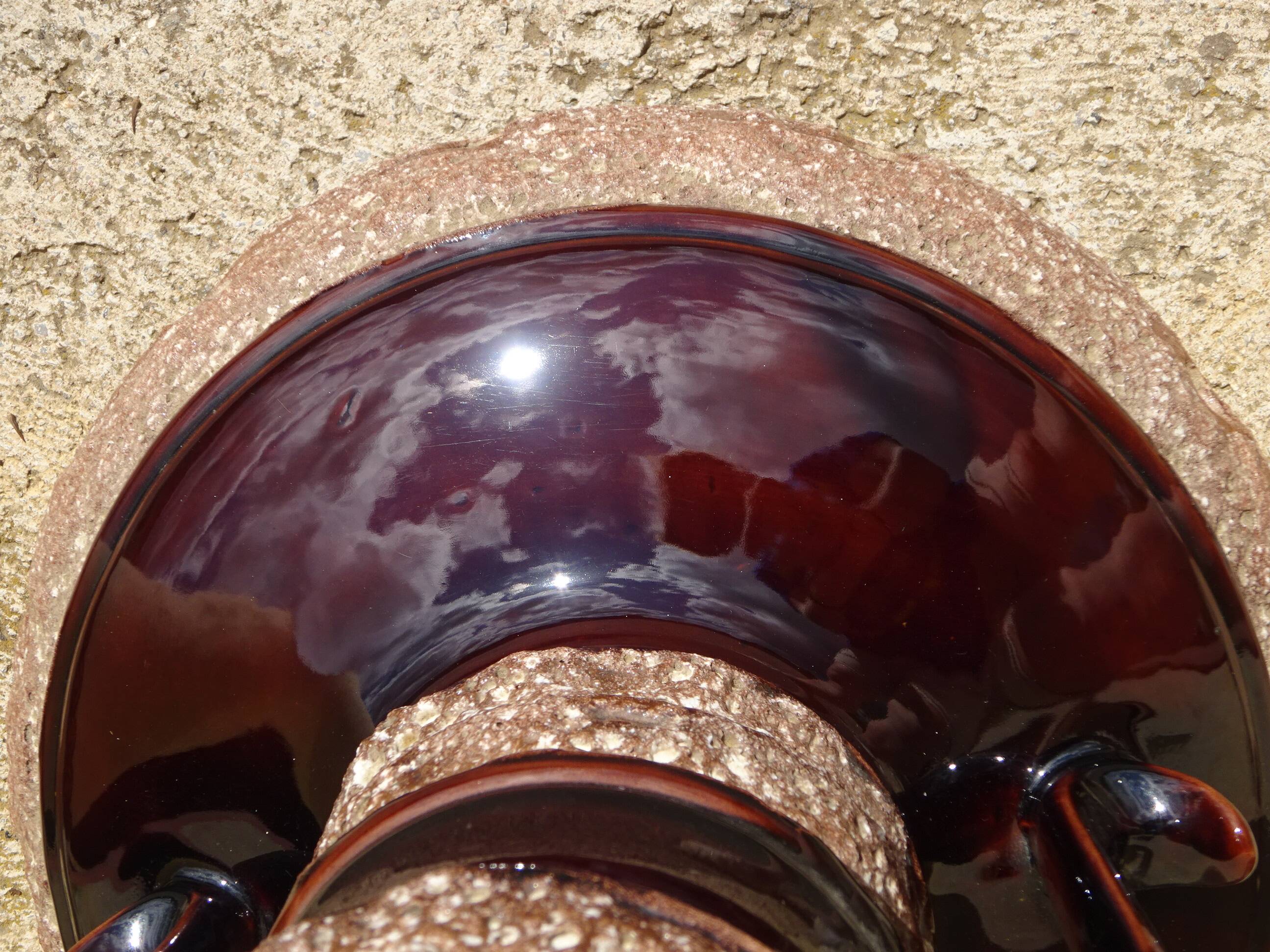 Large vintage floor lamp, 132 cm