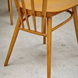 Set of 4 wooden dining chairs by Tatra Nabytok 1960