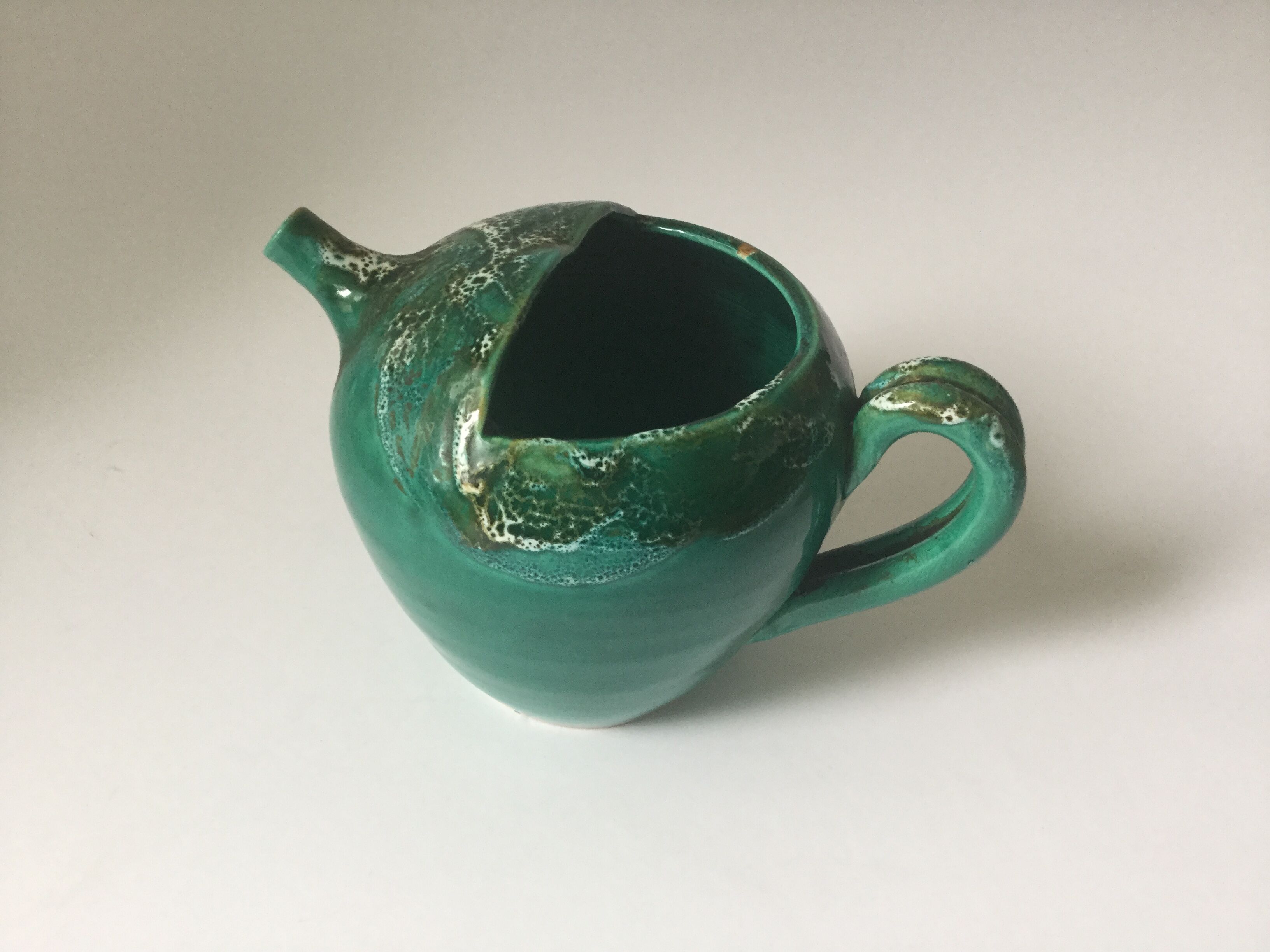 1950s ceramic pitcher Vallauris