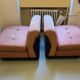 Two Amanta armchairs by Mario Bellini C&B B&B Italia vintage 60s/70s.