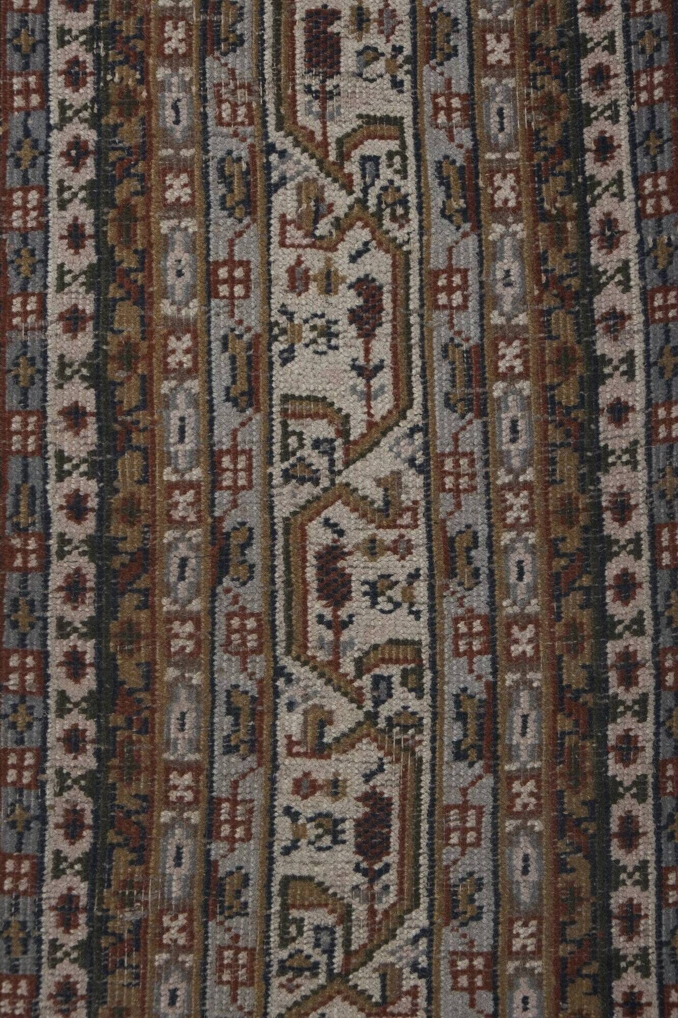 Vintage handmade Turkish rug 240x252 cm