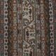 Vintage handmade Turkish rug 240x252 cm