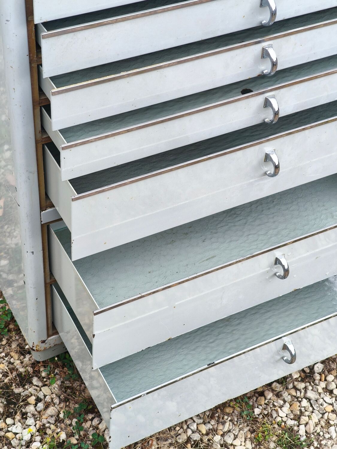 Antique dentist's cabinet