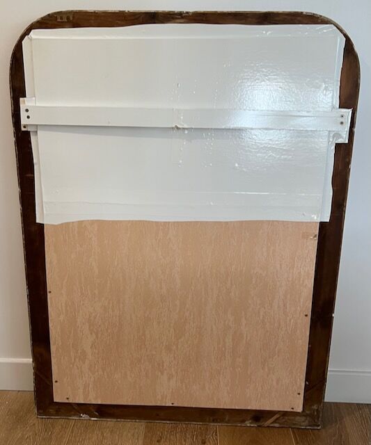 Old mirror Louis-Philippe in gilded wood