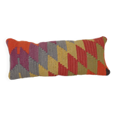Vintage kilim cushion cover 23x51 cm