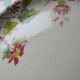 4 antique dessert plates Longchamp Daisies earthenware