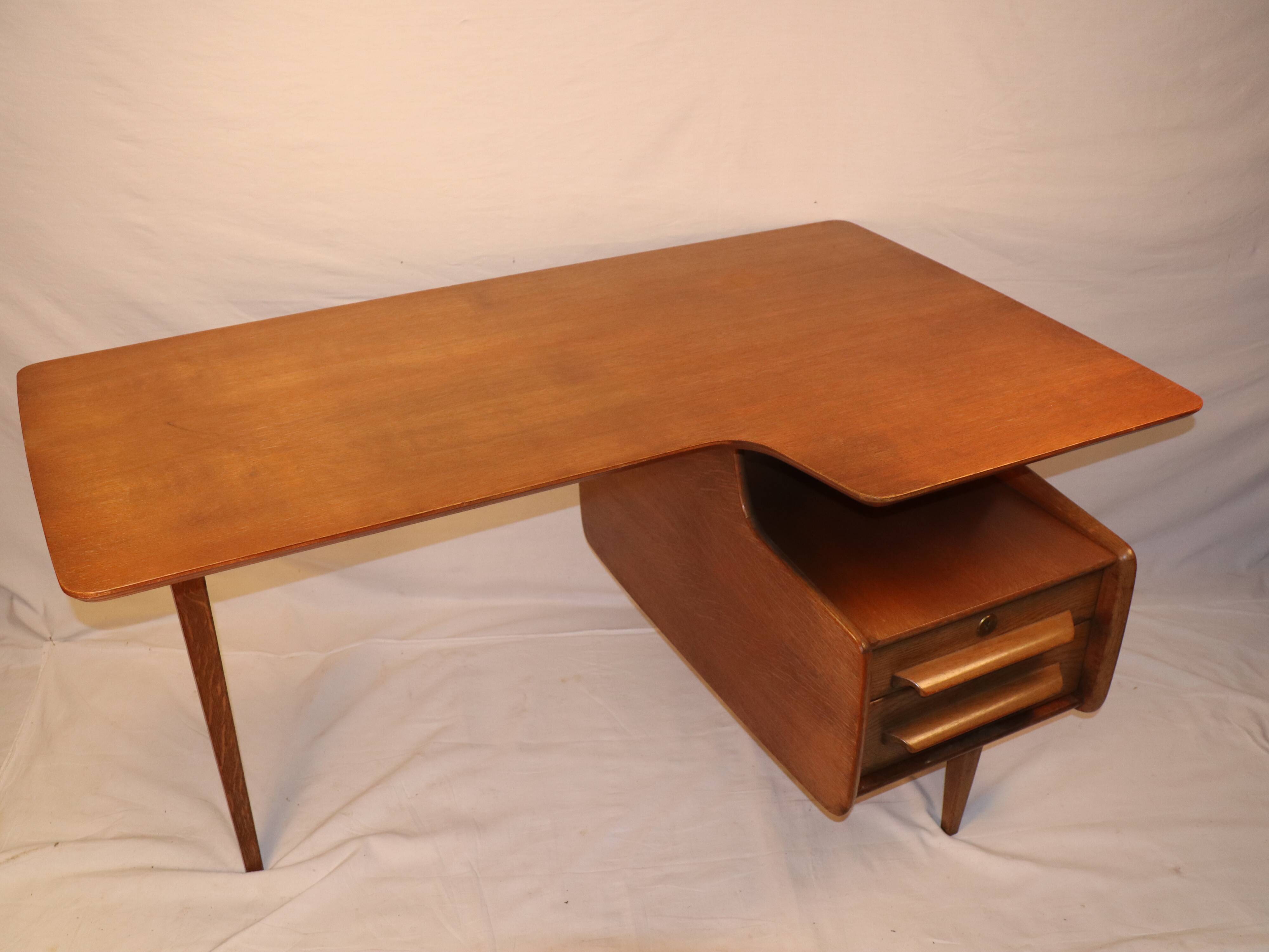 Vintage office by Jacques Hauville Bema 1950 edition