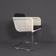 Chaises cantilever blanches Tecta D43, années 1980, lot de 4