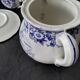 3 Lunéville KG earthenware coffee cups