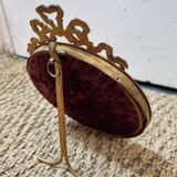 Round frame gilded bronze Louis XVI