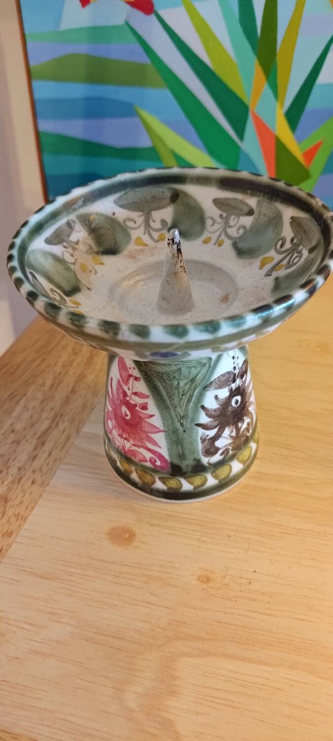Quimper André l'helguen candle holder