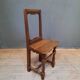 Solid wood stepladder chair